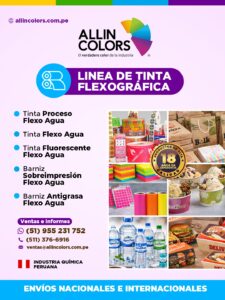 Fabrica Tintas Flexograficas Flexo Agua Florecente