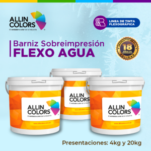 Barniz Sobreimpresion Tinta Flexografica Alimentos Frios